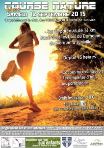 Course nature JUNIVILLE - 2015