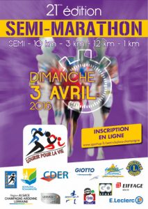 COURIR POUR LA VIE - 2016