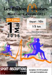 Foulées Montoises - 2016