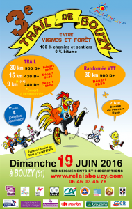 Trail de BOUZY - 2016