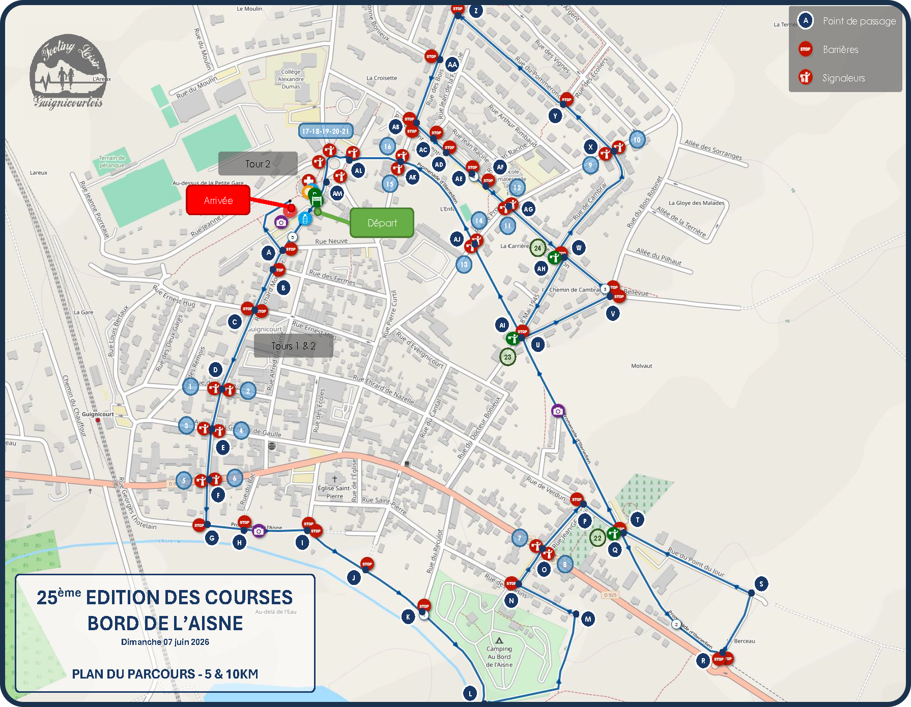 Courses du Bord de l'Aisne